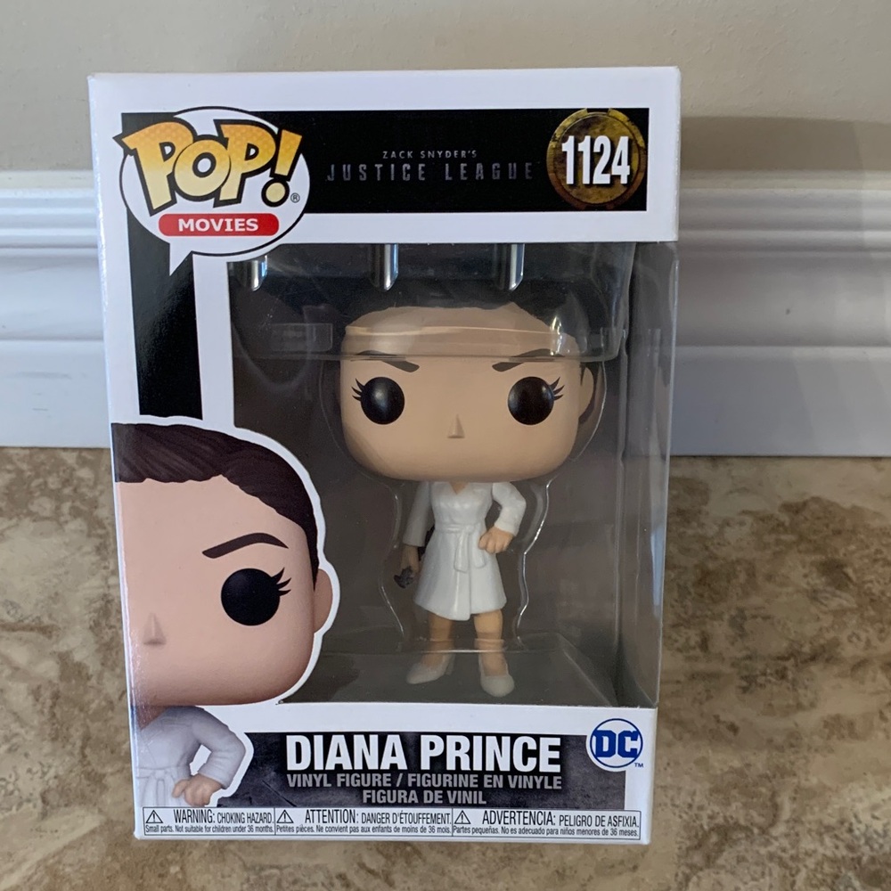 Funko Pop Diana Prince WW Wonder Woman Justice League DC Gal Gadot 1124 NEW